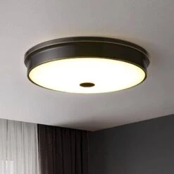 Plafonnier Design à LED Rond En Métal Aux Bords épais -Lumeers Boutique product image 1634363091 b64bc829 e72c 41a5 bfe9 5168ad9503d5