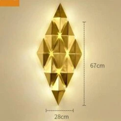 Applique Murale Design LED Avec Plusieurs Losanges En Métal 16 Applique Murale Design LED Avec Plusieurs Losanges En Métal -Lumeers Boutique product image 1634365387 5a3d4f04 95fd 4701 ba51 42ba5ac2933e