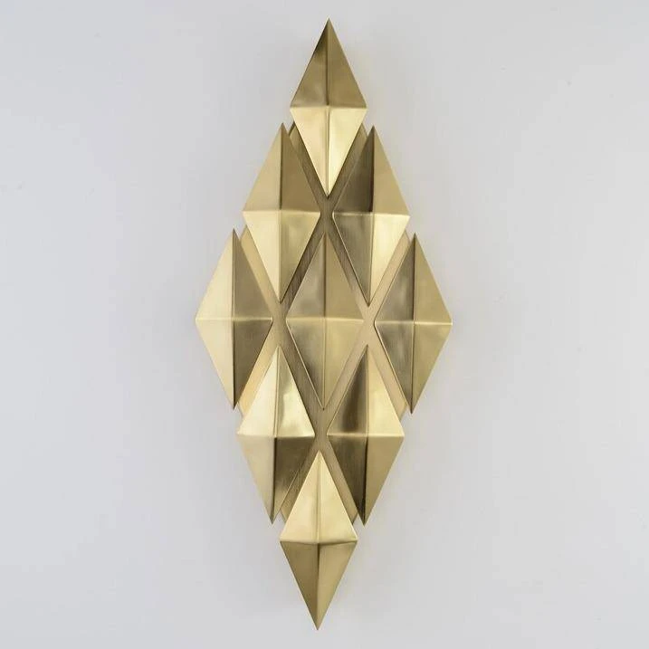 Applique Murale Design LED Avec Plusieurs Losanges En Métal 6 Applique Murale Design LED Avec Plusieurs Losanges En Métal – Image 4