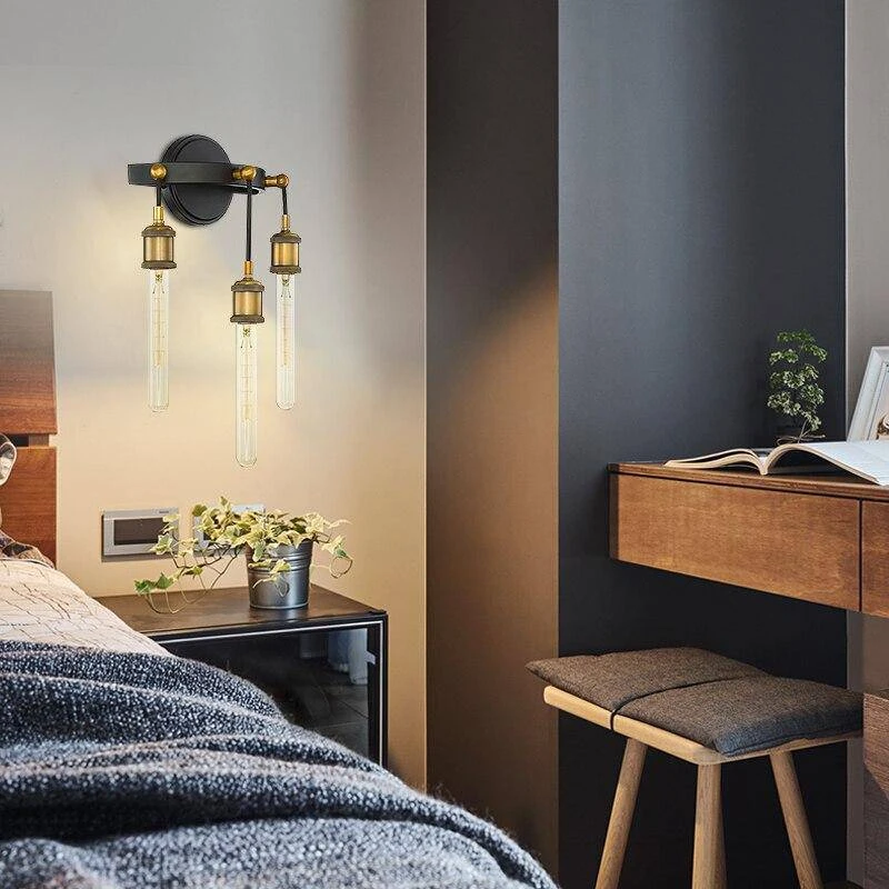 Applique Murale Retro LED En Métal Style Japon 7 Applique Murale Retro LED En Métal Style Japon – Image 5