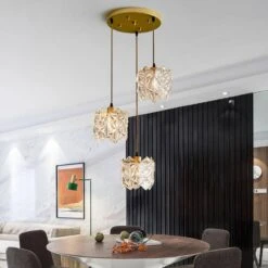 Suspension Design LED Avec Abat-jour En Verre Cristal Luxury -Lumeers Boutique product image 1634376426 97e9f9a8 c655 4b0b b367 4d766f8d9020