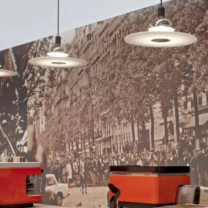 Suspension Design LED Avec Disque En Métal Nordic 7 Suspension Design LED Avec Disque En Métal Nordic – Image 5