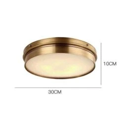 Plafonnier Design LED Rond En Métal Doré Industriel -Lumeers Boutique product image 1634378139 d4ebfed4 3a7c 41fe 976b 1f7fc9649eaf