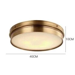 Plafonnier Design LED Rond En Métal Doré Industriel -Lumeers Boutique product image 1634378140 49a4eb1c e3c0 44a4 b6e7 bf24a6fb670d