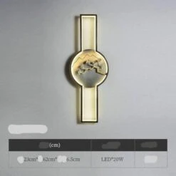 Applique Murale LED Avec Cercle Design Style Japonais 10 Applique Murale LED Avec Cercle Design Style Japonais -Lumeers Boutique product image 1634379894 83909147 b7fd 4f3c b001 28bae62bc39e