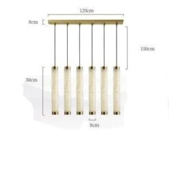 Suspension Design LED En Marbre Avec Bords Dorés -Lumeers Boutique product image 1634380037 69426fdb f4fb 4f4f be61 a47acd9e1773