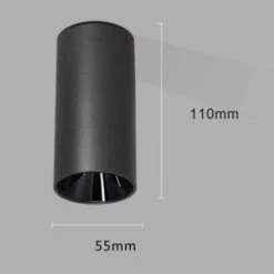 Spot En Cylindre Moderne à LED Noir Ou Blanc 11 Spot En Cylindre Moderne à LED Noir Ou Blanc -Lumeers Boutique product image 1640220784 67eb2475 7add 4311 8d38 77ebe79c0293