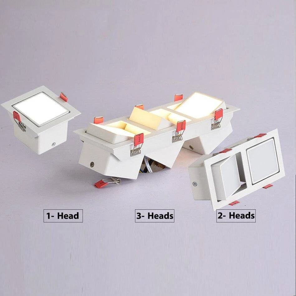 Spot Carré LED En Aluminium Style Square 7 Spot Carré LED En Aluminium Style Square – Image 5