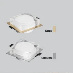 Spot Design Carré LED Style Chromé -Lumeers Boutique product image 1640221605 24e38f33 1276 462f 8456 c6af4fc47dc7