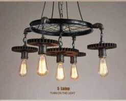 Lustre Rétro LED Avec Ampoules Edison Et Engrenages Industriels -Lumeers Boutique product image 1643619664 0b0b4fff 9ee8 4638 a81d cab0729943b9