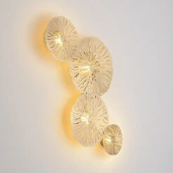 Applique Murale Moderne LED En Forme De Feuille De Lotus Idda 16 Applique Murale Moderne LED En Forme De Feuille De Lotus Idda -Lumeers Boutique product image 1711238321
