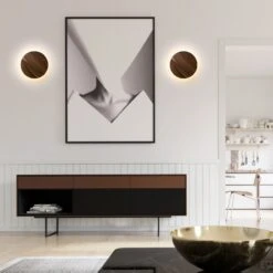 Applique Murale Moderne Ronde En Bois Nordic Globe 14 Applique Murale Moderne Ronde En Bois Nordic Globe -Lumeers Boutique product image 1717605541