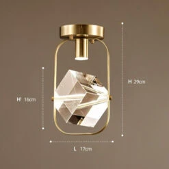 Plafonnier Moderne LED Avec Cristal Carré Sollya 17 Plafonnier Moderne LED Avec Cristal Carré Sollya -Lumeers Boutique product image 1717608240