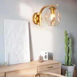 Applique Murale Design à LED Métal Avec Abat-jour En Verre Soufflé Loft -Lumeers Boutique product image 1730498089 ee35b009 ed34 441e 8d7e 9d61cef9fff7