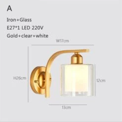 Applique Murale Design à LED Métal Avec Abat-jour En Verre Soufflé Loft -Lumeers Boutique product image 1730498107 7108834a ba52 4cfb 9931 c5d40a3f263d