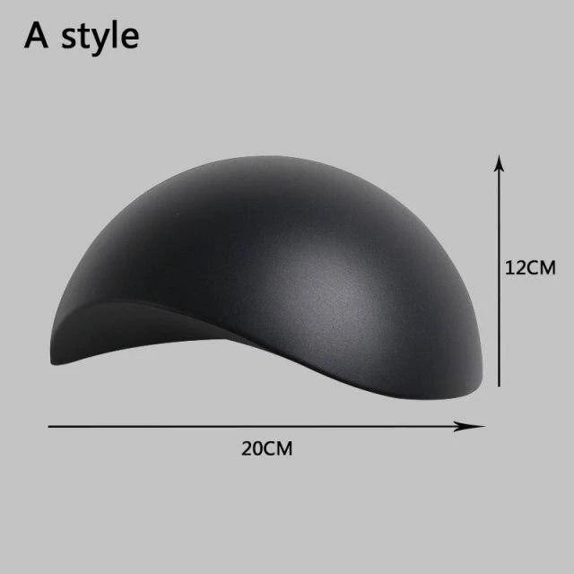 Applique Murale LED Design En Métal Style Mushroom 4 Applique Murale LED Design En Métal Style Mushroom – Image 2