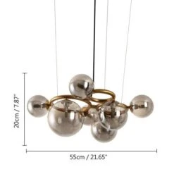 Lustre Design à LED Avec Plusieurs Boules En Verre Dining Hang -Lumeers Boutique product image 1841553173 c6b61d51 afe0 4ac4 aba9 5ba1b4825f53