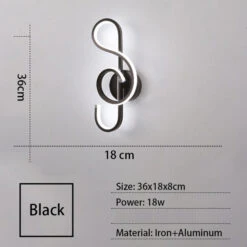 Applique Murale Moderne LED Avec Des Formes Originales Atticus 25 Applique Murale Moderne LED Avec Des Formes Originales Atticus -Lumeers Boutique product image 1844223407