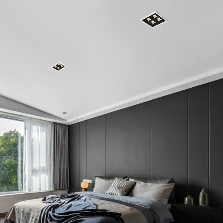 Spot Moderne LED Carré Et Angle Ajustable à 60° Dina 5 Spot Moderne LED Carré Et Angle Ajustable à 60° Dina – Image 3