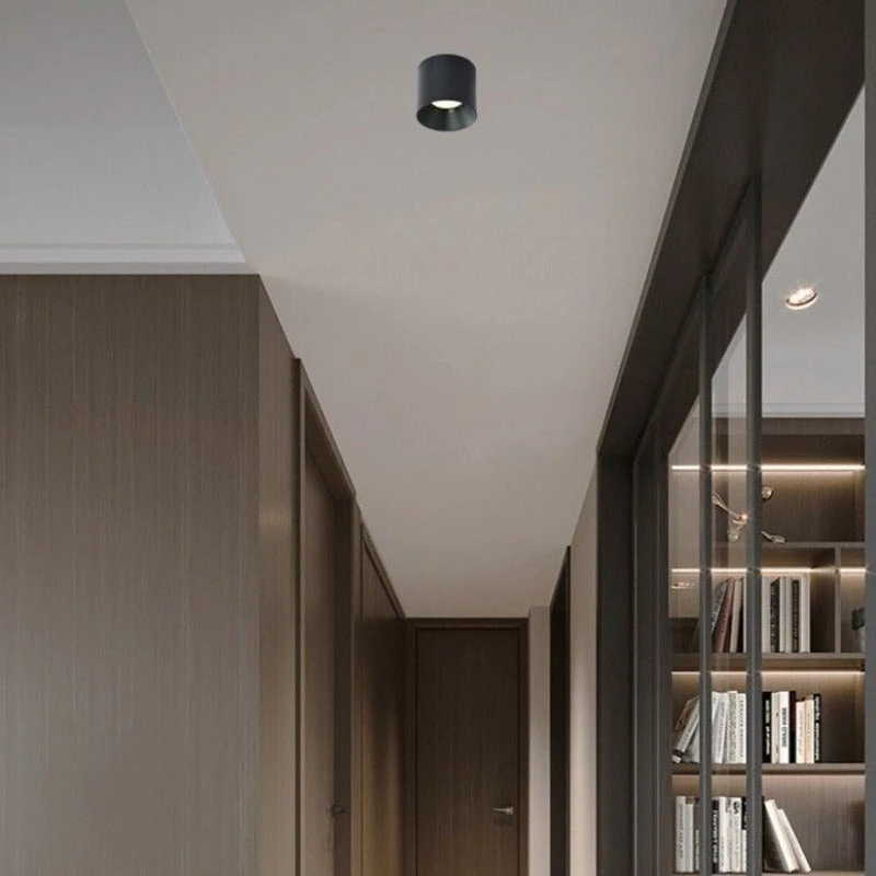 Spot Moderne LED Cylindrique Et Métallique Miya 5 Spot Moderne LED Cylindrique Et Métallique Miya – Image 3