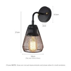 Applique Murale Moderne LED En Métal Noir Ovo -Lumeers Boutique product image 1877931432