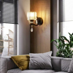 Applique Murale Vintage Avec Abat-jour Carré Matteo 15 Applique Murale Vintage Avec Abat-jour Carré Matteo -Lumeers Boutique product image 1889910912