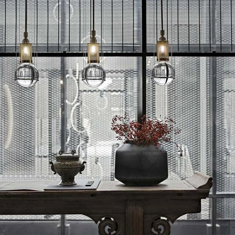 Suspension Rétro Avec Boule En Cristal Olivia 6 Suspension Rétro Avec Boule En Cristal Olivia – Image 4