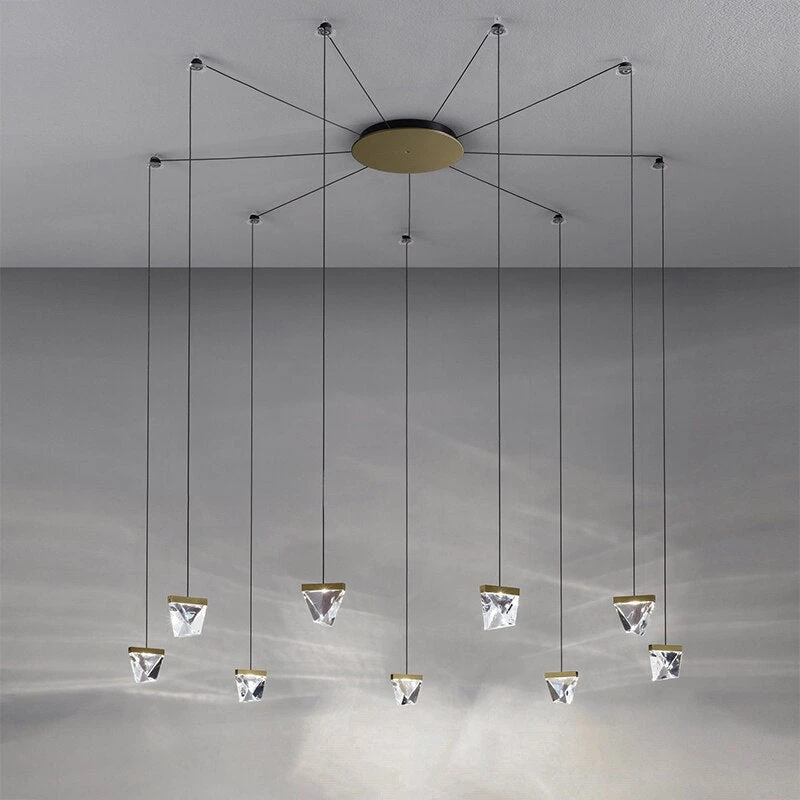 Lustre Design En Forme D'araignée En Cristal Plyzia 4 Lustre Design En Forme D'araignée En Cristal Plyzia – Image 2