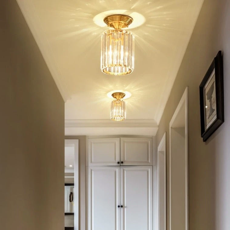 Plafonnier Moderne Cylindrique En Cristal Luxury Lylia 7 Plafonnier Moderne Cylindrique En Cristal Luxury Lylia – Image 5