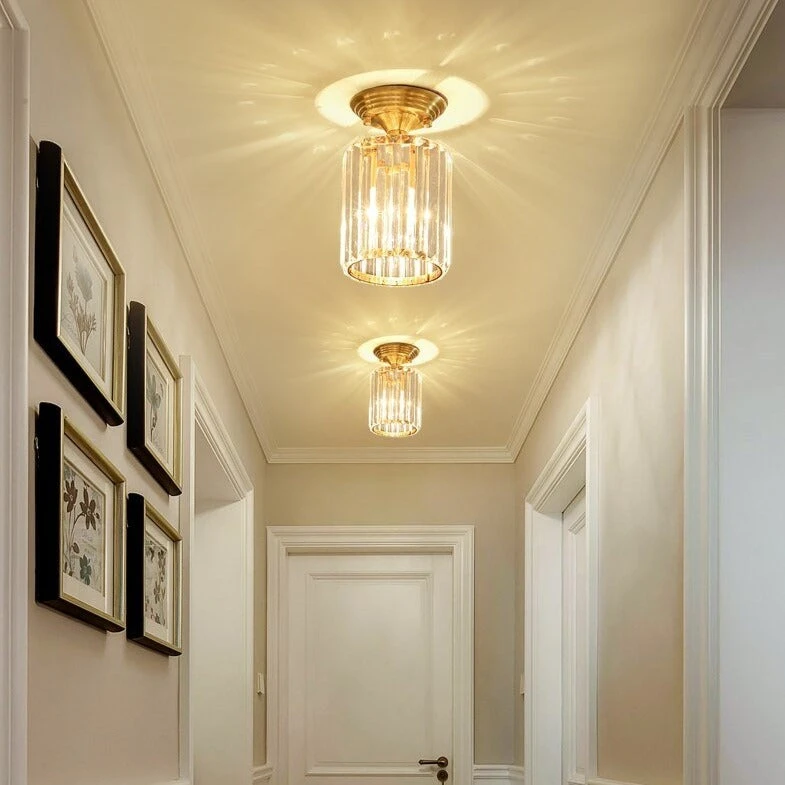 Plafonnier Moderne Cylindrique En Cristal Luxury Lylia 6 Plafonnier Moderne Cylindrique En Cristal Luxury Lylia – Image 4