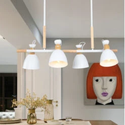 Suspension à Spots Métal Et Bois Wooden (plusieurs Couleurs) 12 Suspension à Spots Métal Et Bois Wooden (plusieurs Couleurs) -Lumeers Boutique product image 1901147329