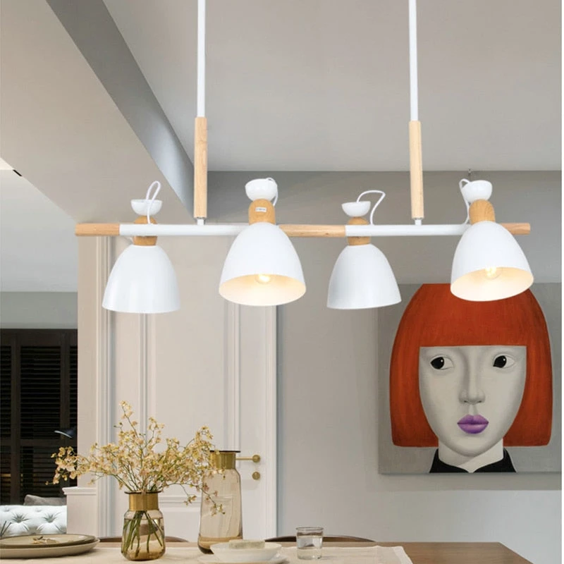 Suspension à Spots Métal Et Bois Wooden (plusieurs Couleurs) 5 Suspension à Spots Métal Et Bois Wooden (plusieurs Couleurs) – Image 3