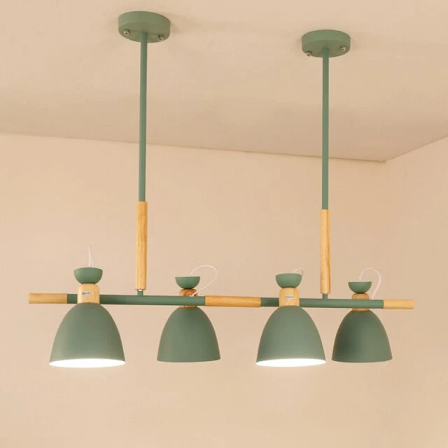 Suspension à Spots Métal Et Bois Wooden (plusieurs Couleurs) 7 Suspension à Spots Métal Et Bois Wooden (plusieurs Couleurs) – Image 5