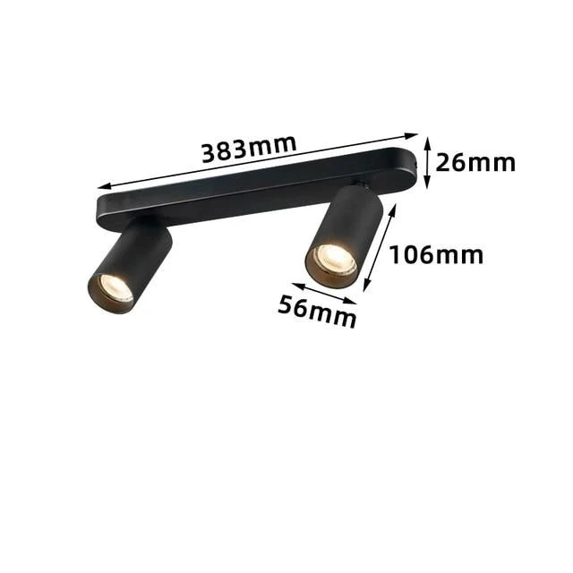 Spot Moderne LED Rond Avec Plusieurs Cylindres Surface 8 Spot Moderne LED Rond Avec Plusieurs Cylindres Surface – Image 6