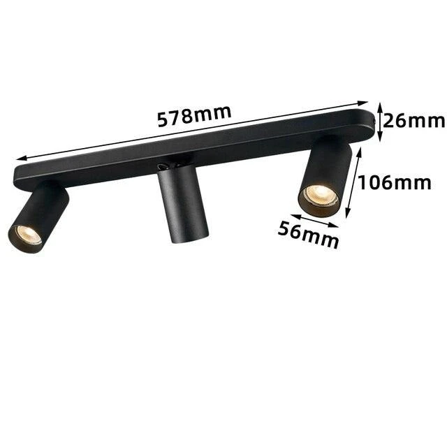 Spot Moderne LED Rond Avec Plusieurs Cylindres Surface 10 Spot Moderne LED Rond Avec Plusieurs Cylindres Surface – Image 8