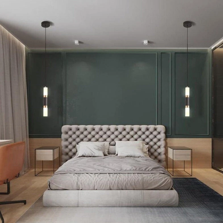 Suspension Design LED Cylindrique En Métal Et En Verre Luisa 9 Suspension Design LED Cylindrique En Métal Et En Verre Luisa – Image 7