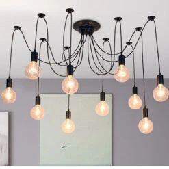 Lustre Industriel Filaire En Forme D'araignée Spidde 8 Lustre Industriel Filaire En Forme D'araignée Spidde -Lumeers Boutique product image 1914007682