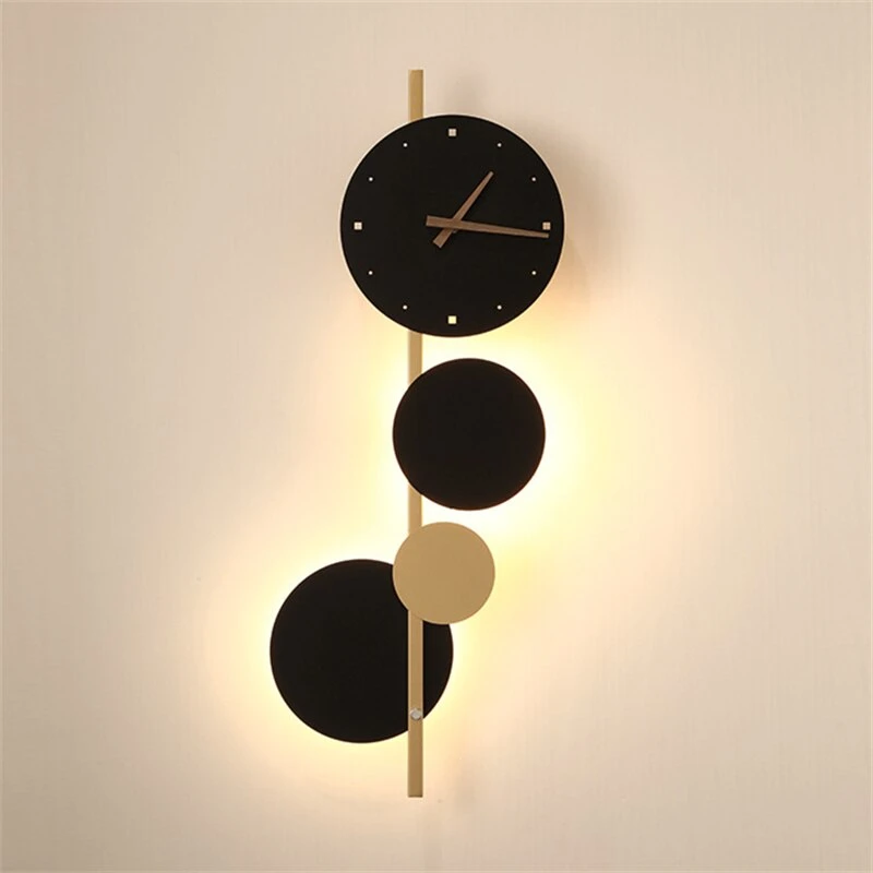 Applique Murale LED Moderne Avec Horloge Scony 8 Applique Murale LED Moderne Avec Horloge Scony – Image 6