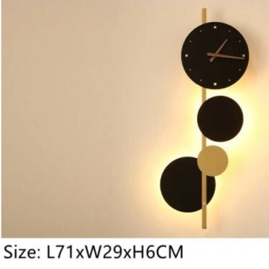 Applique Murale LED Moderne Avec Horloge Scony 9 Applique Murale LED Moderne Avec Horloge Scony – Image 7