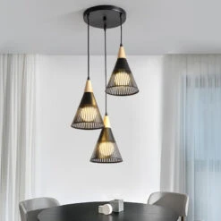 Lustre Moderne LED Avec Lampes Coniques Abril -Lumeers Boutique product image 1925782094