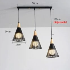 Lustre Moderne LED Avec Lampes Coniques Abril -Lumeers Boutique product image 1925782097