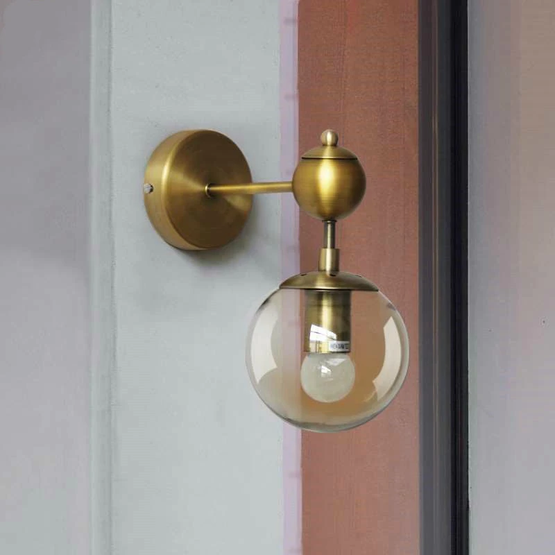 Applique Murale Moderne En Verre Fumé Shonda 6 Applique Murale Moderne En Verre Fumé Shonda – Image 4