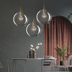 Suspension Industrielle En Verre Et En Métal Doré Haivy 18 Suspension Industrielle En Verre Et En Métal Doré Haivy -Lumeers Boutique product image 1934148944