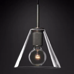 Suspension Industrielle En Verre Et En Métal Doré Haivy 27 Suspension Industrielle En Verre Et En Métal Doré Haivy -Lumeers Boutique product image 1934148947