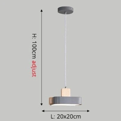 Suspension Scandinave LED Avec Abat-jour En Bois Ainhara 6 Suspension Scandinave LED Avec Abat-jour En Bois Ainhara – Image 4