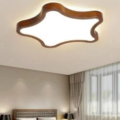 Plafonnier Scandinave LED Avec Formes Originales En Bois Amade -Lumeers Boutique product image 1937237255