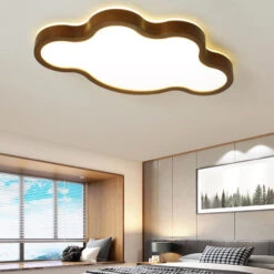 Plafonnier Scandinave LED Avec Formes Originales En Bois Amade -Lumeers Boutique product image 1937237265