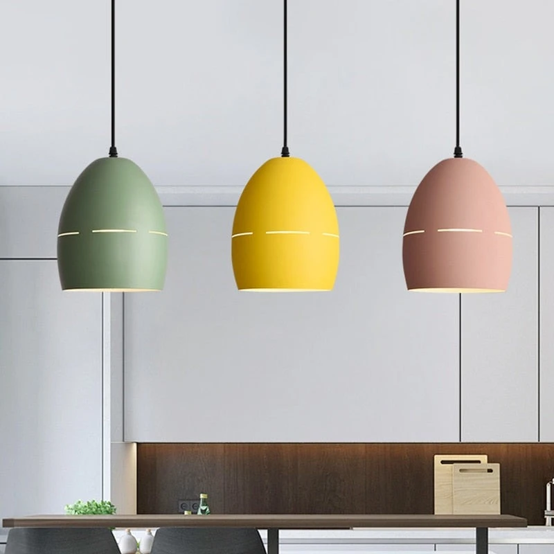 Suspension Moderne LED Avec Abat-jour En Métal Arrondi Emmy 4 Suspension Moderne LED Avec Abat-jour En Métal Arrondi Emmy – Image 2