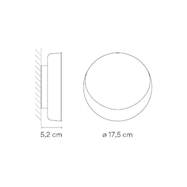 Applique Murale Design Circulaire LED Minimaliste Siera 12 Applique Murale Design Circulaire LED Minimaliste Siera – Image 10