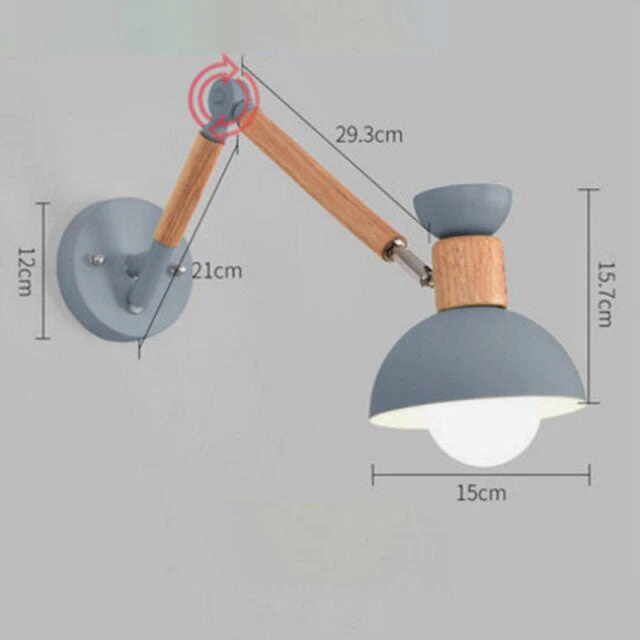 Applique Murale Moderne En Bois Et Métal Garenne (plusieurs Modèles) 12 Applique Murale Moderne En Bois Et Métal Garenne (plusieurs Modèles) – Image 10